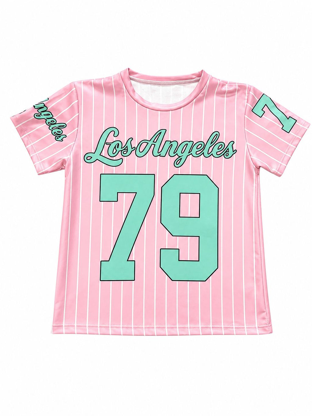 LA shirt roze