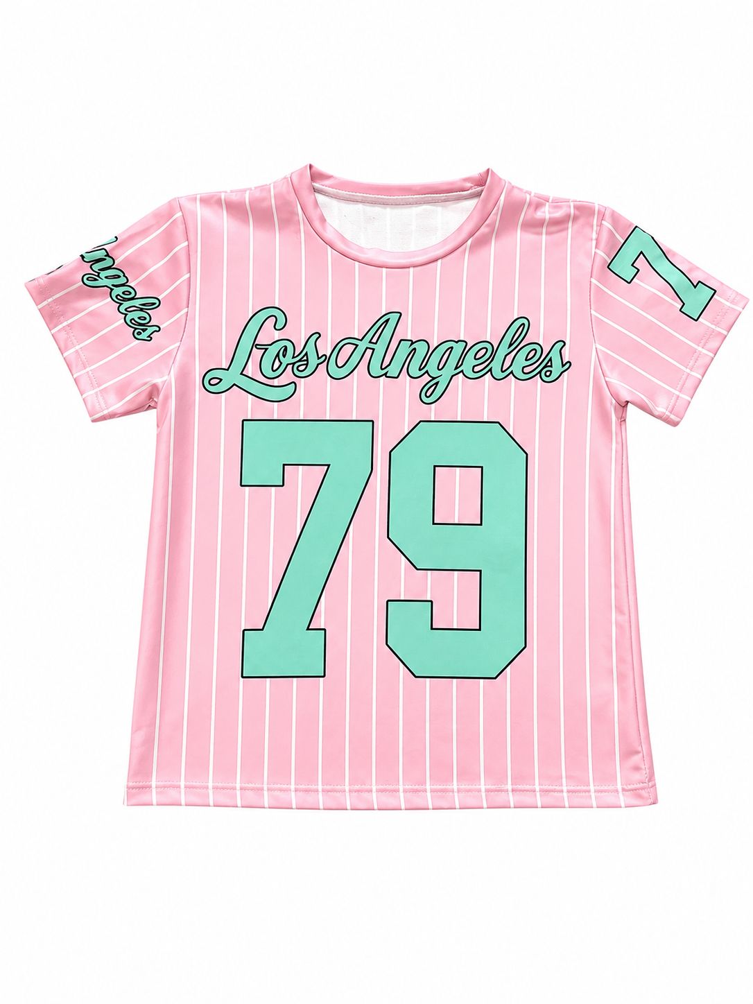 LA shirt roze