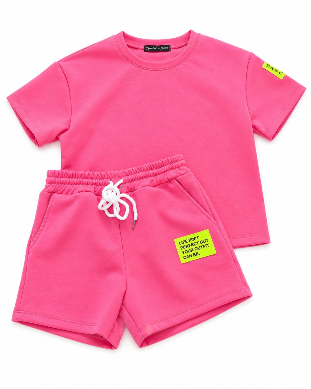 Fuchsia jog set