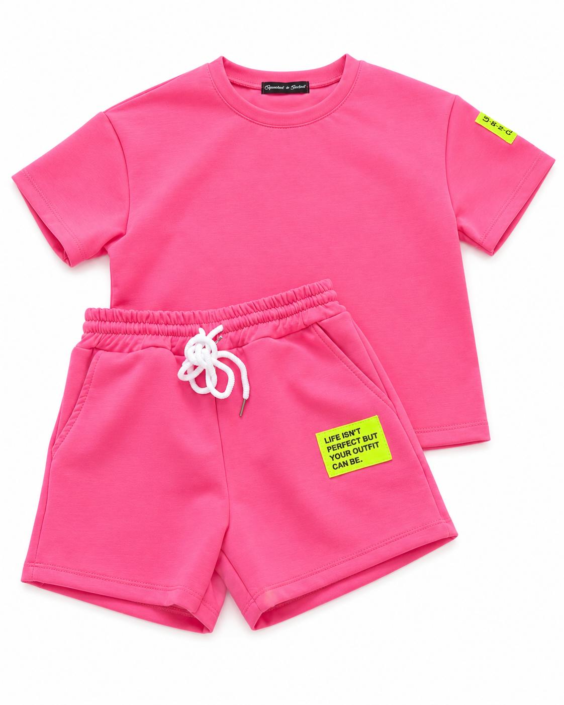 Fuchsia jog set