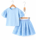 💙 Blauwe Bloemen Set