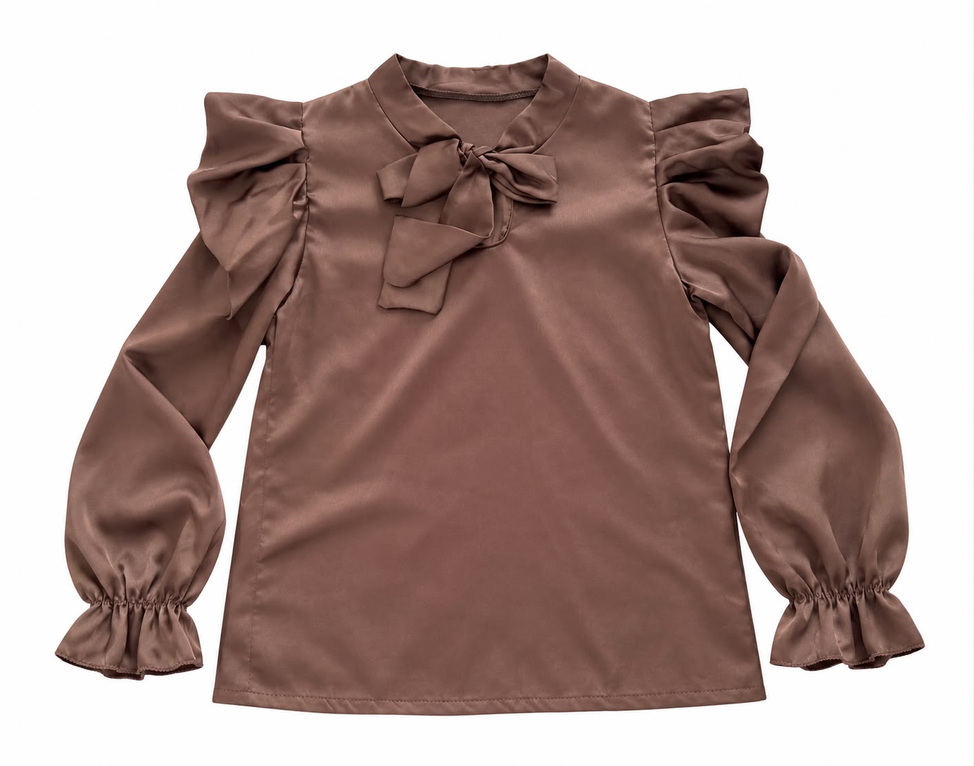 Satijnen blouse