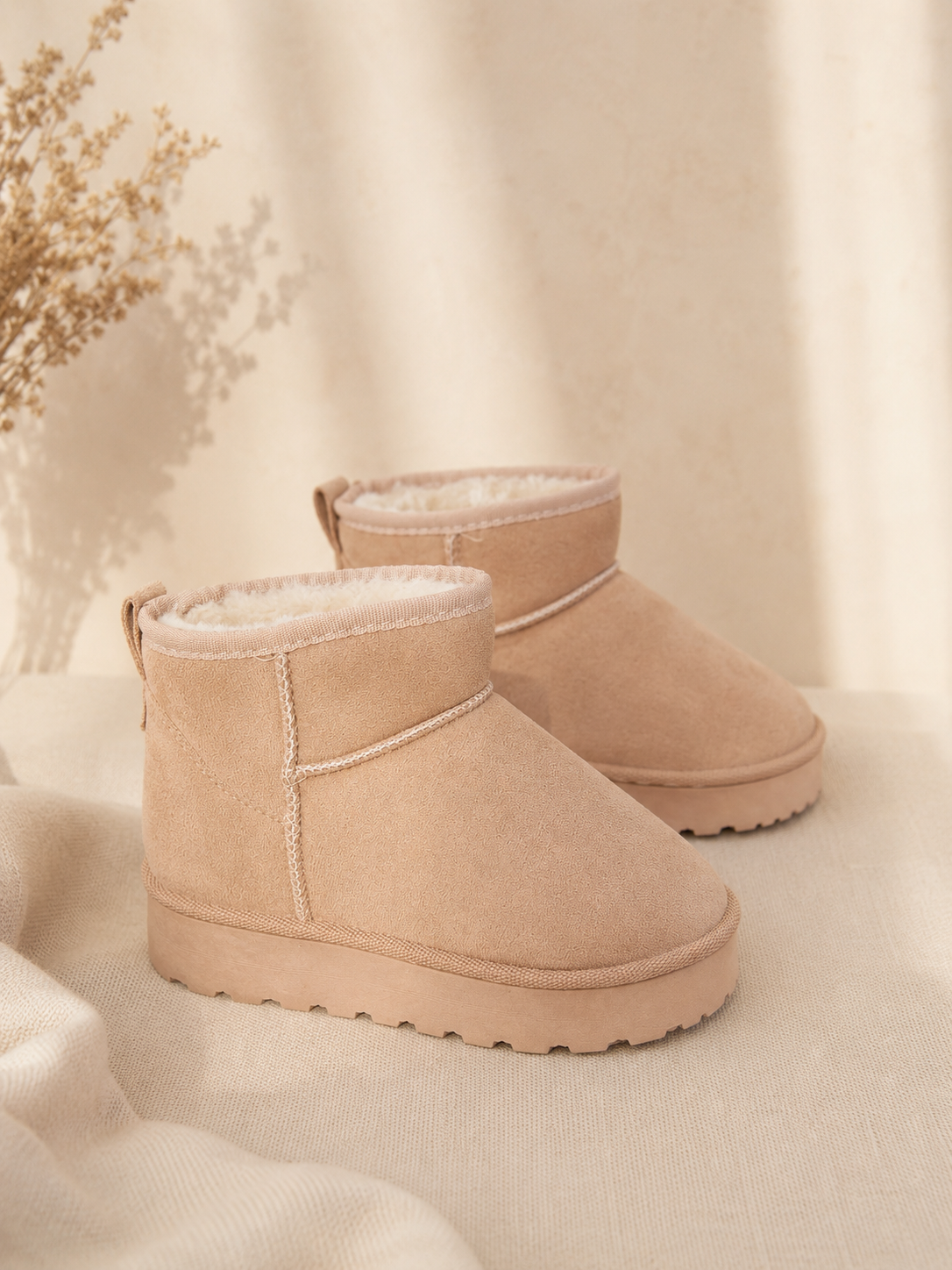 Winter boots - beige
