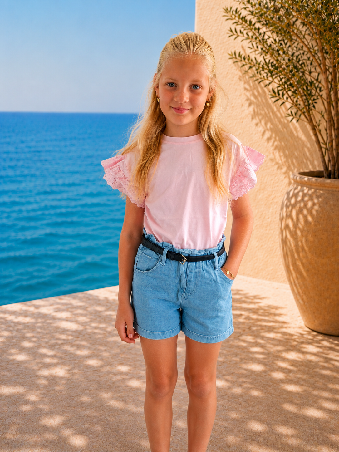T-shirt roze