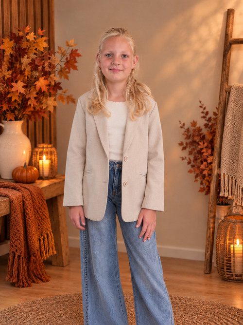 Beige blazer